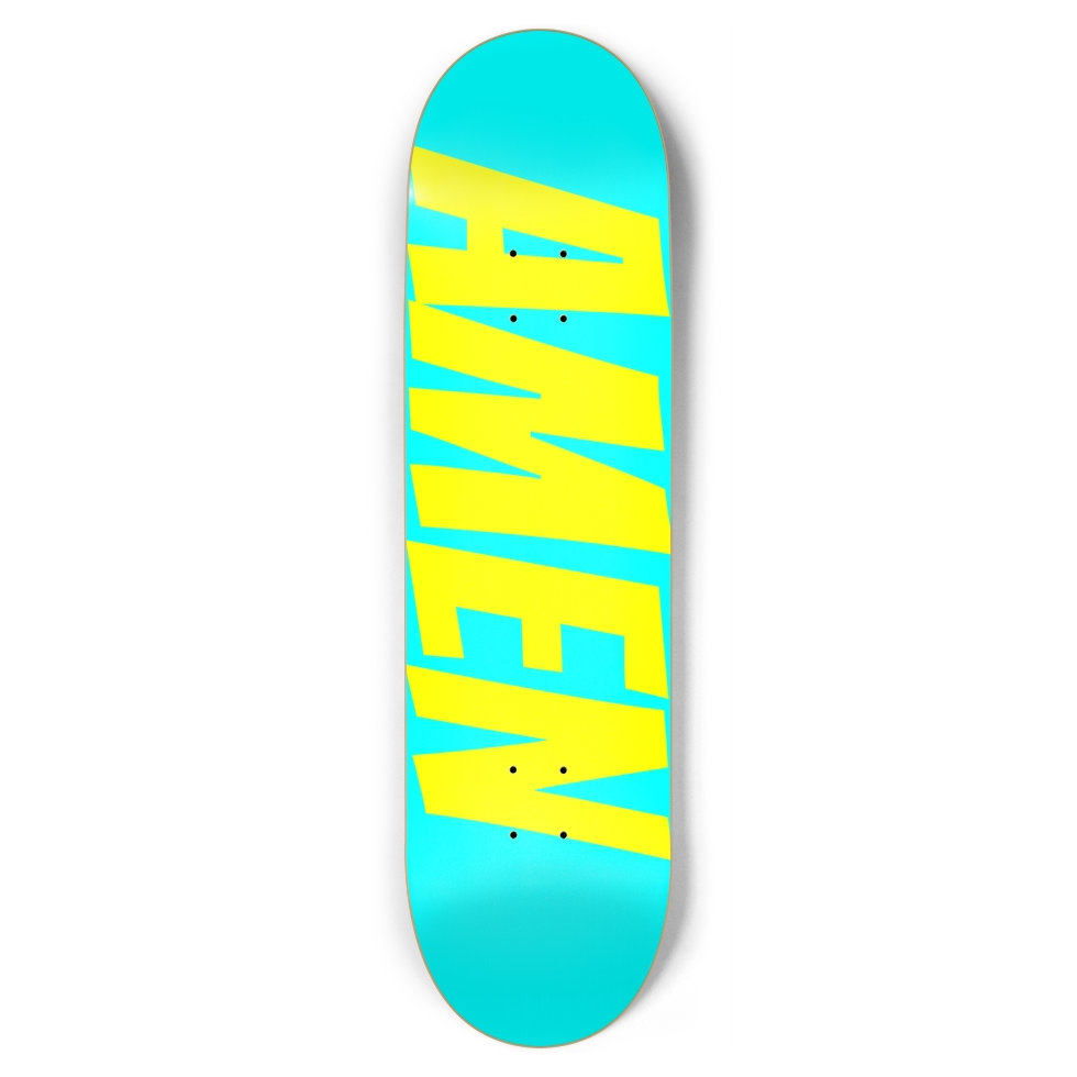 Amen Skateboard 8 3/4