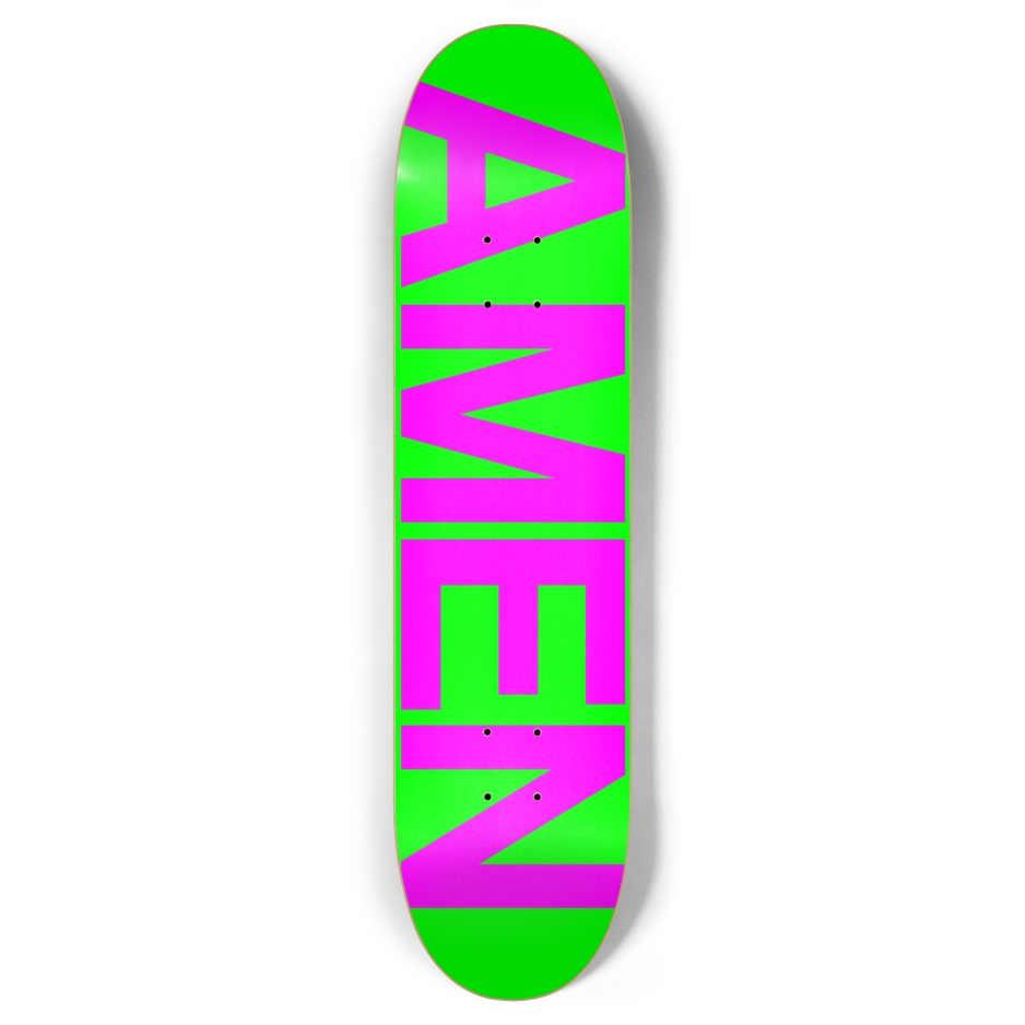AMEN Skateboard 7 7/8