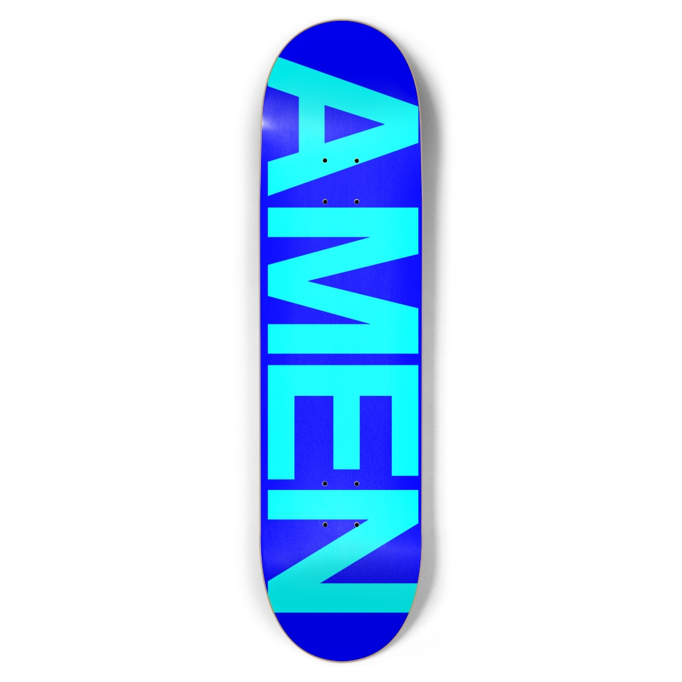 AMEN Skateboard 8 1/2