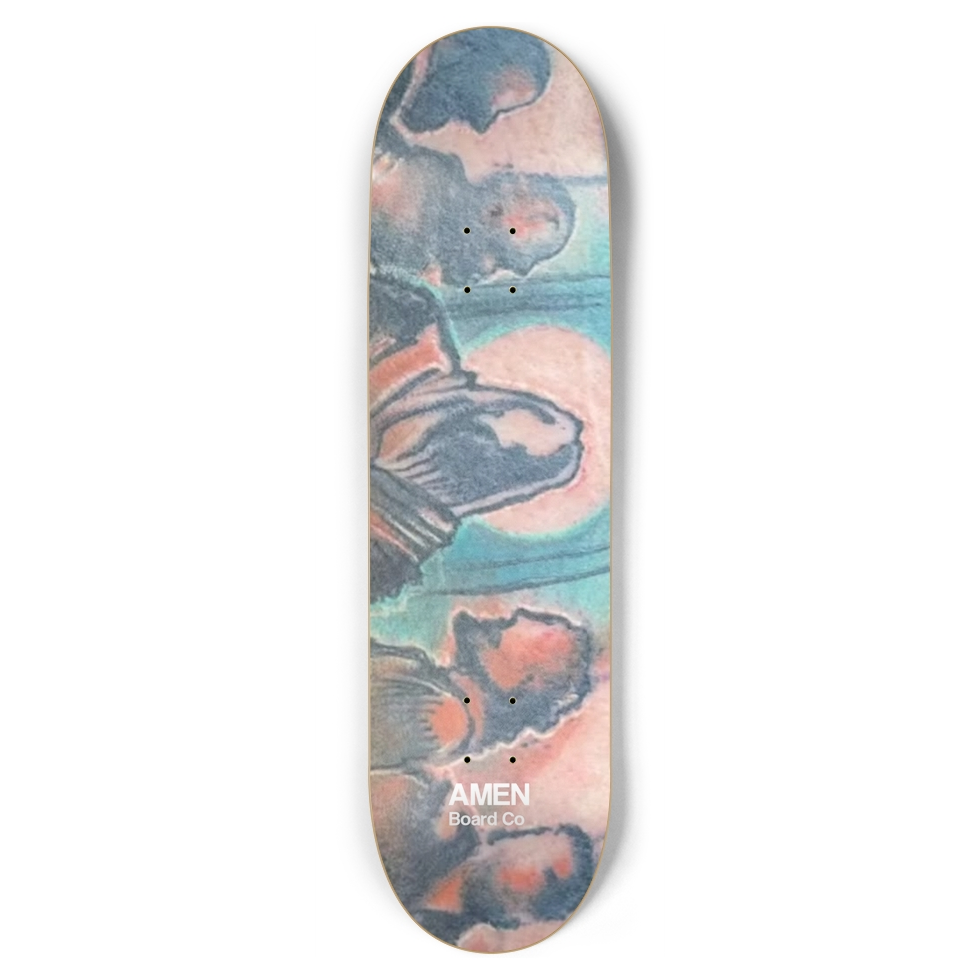 Last Supper Skateboard 8 3/4