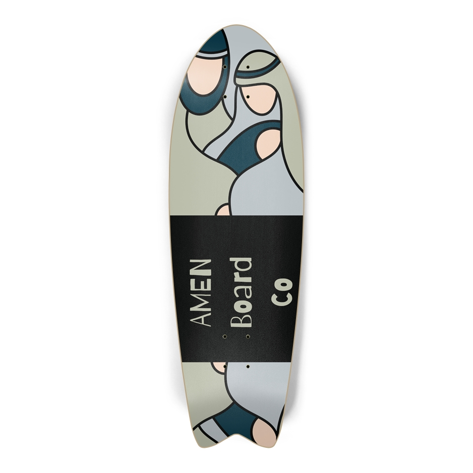 Nativity Fishtail Skateboard