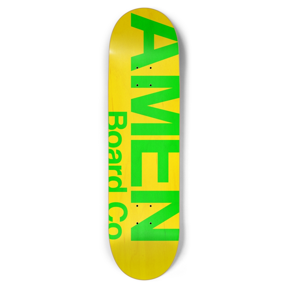 Amen Board Co Skateboard 8 3/4