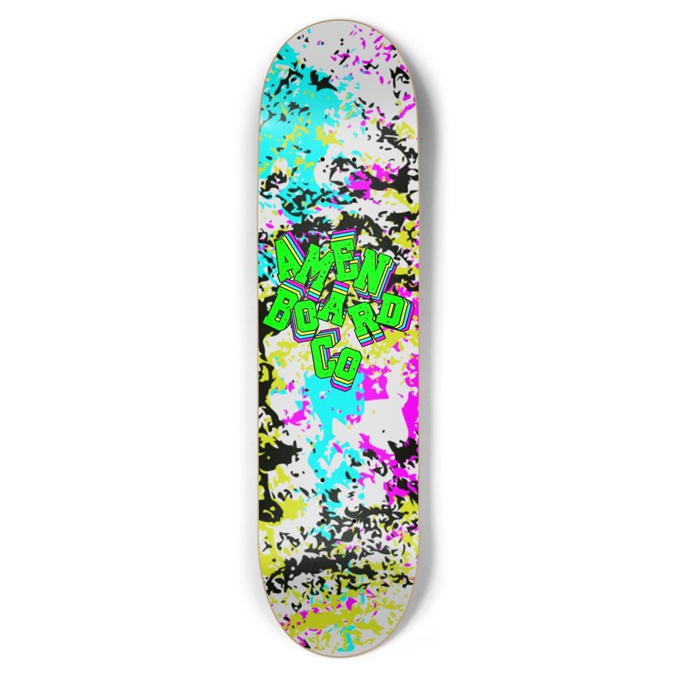 Splatter Skateboard 8 1/2